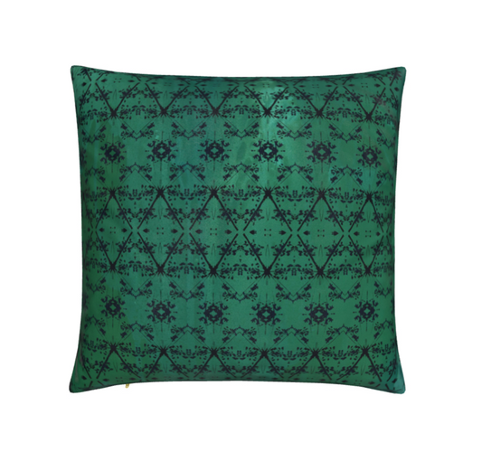 Bohemian forest - large double sided cosy cushion