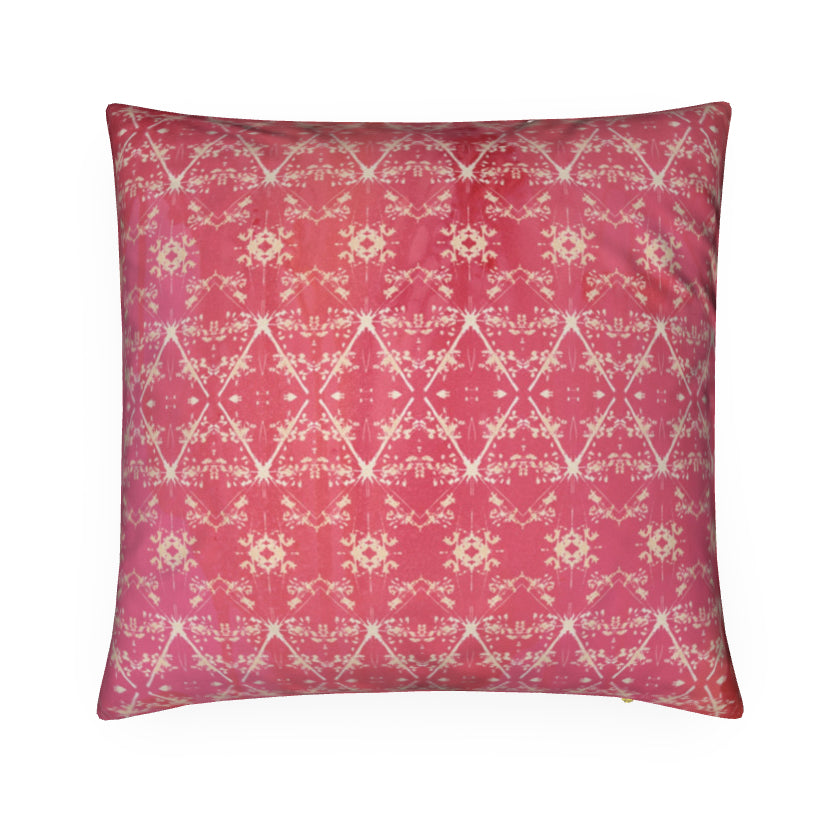 Bohemian rose - large double sided cosy cushion